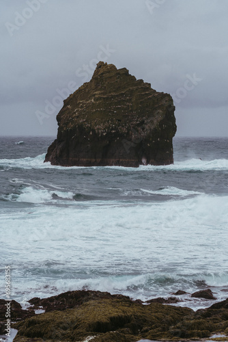 Valahnukamol at Reykjanes Lighthouse in southwest Iceland photo