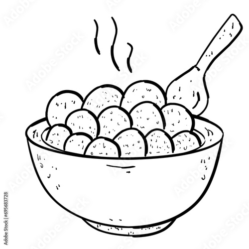 Indonesia Food Meatball