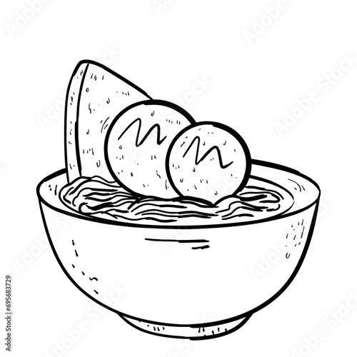 Indonesia Food Meatball