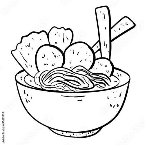 Indonesia Food Meatball