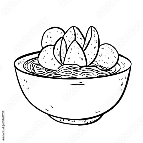 Indonesia Food Meatball