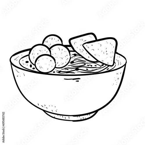 Indonesia Food Meatball