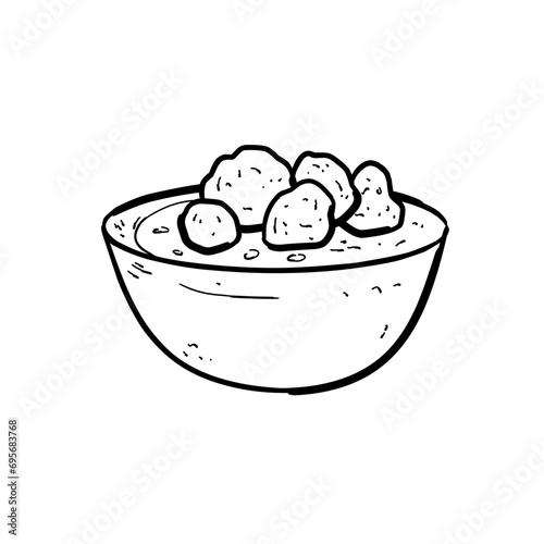 Indonesia Food Meatball