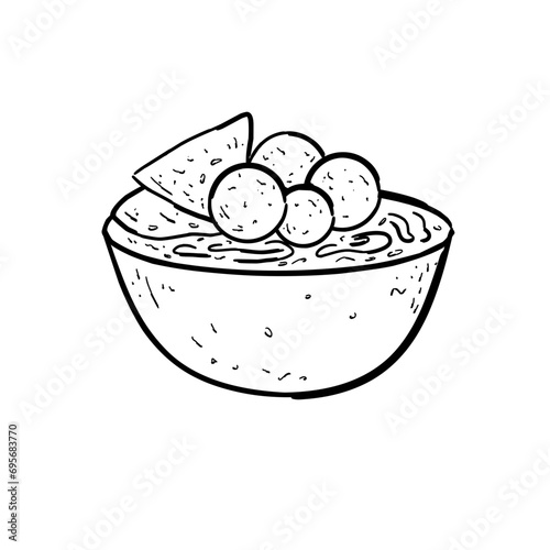 Indonesia Food Meatball