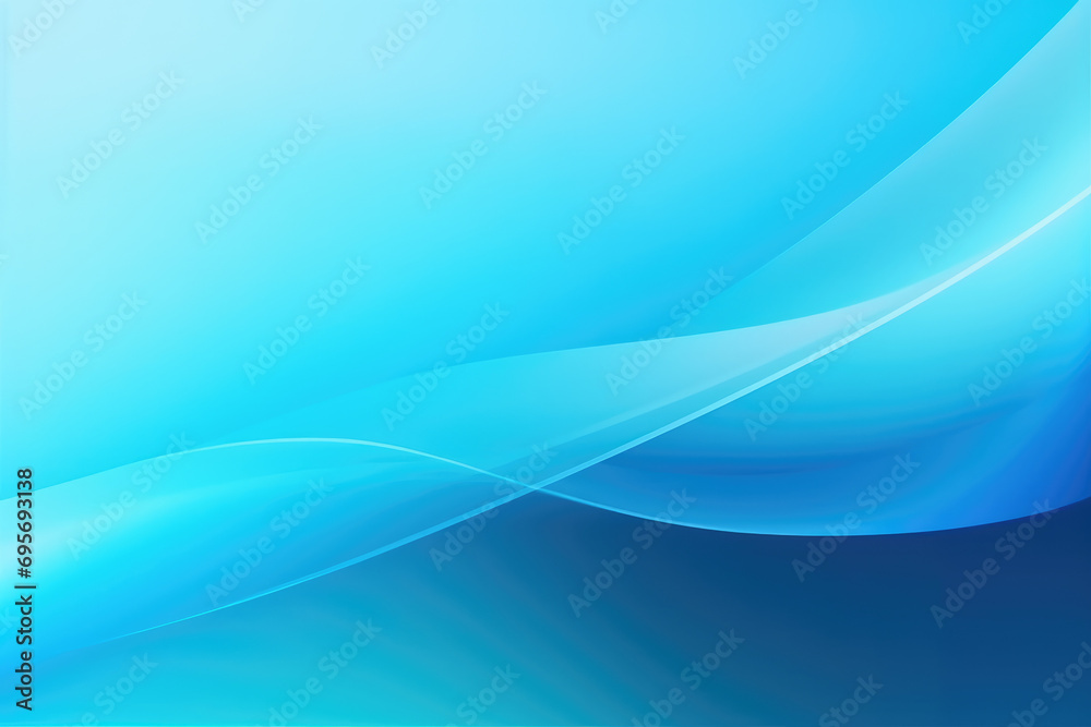 Fototapeta premium Blue gradient background material
