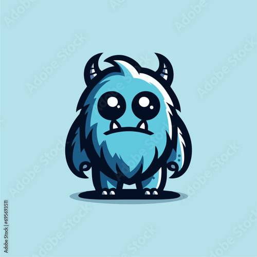 
Cute yeti minimalist logo design inspiration
