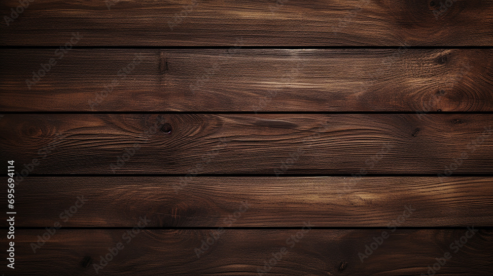 Obraz premium medium dark wood