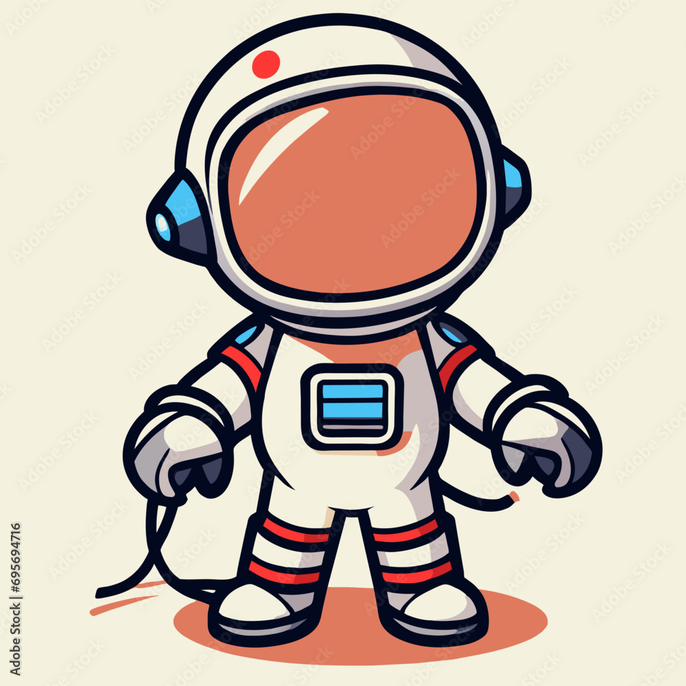 cartoon astronaut cartoon