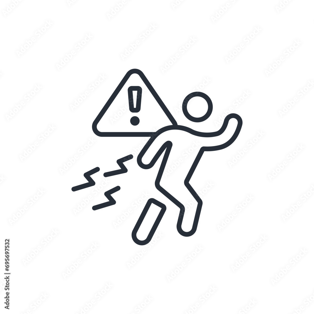 escape icon. vector.Editable stroke.linear style sign for use web design,logo.Symbol illustration. escape icon. vector.Editable stroke.linear style sign for use web design,logo.Symbol illustration.