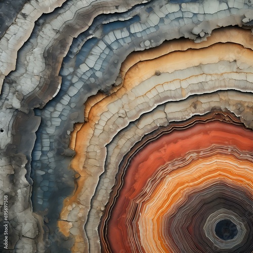 abstract stone strata background