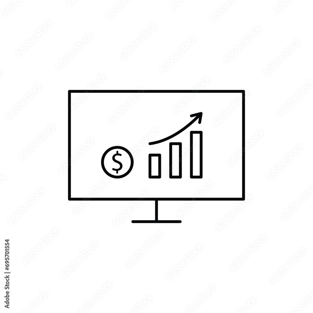 Growth and Analytics Editable Icons set. Vector illustration in modern thin line style of business icons: diagrams, graphs, financial profits, progress. Pictograms and infographics Growth and Analytics Editable Icons set. Vector illustration in modern thin line style of business icons: diagrams, graphs, financial profits, progress. Pictograms and infographics