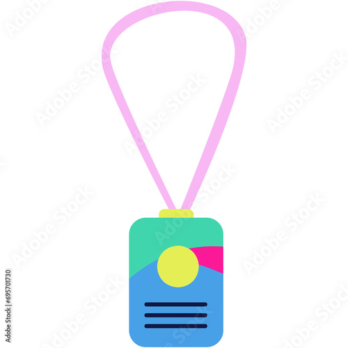 Id Card Illustration