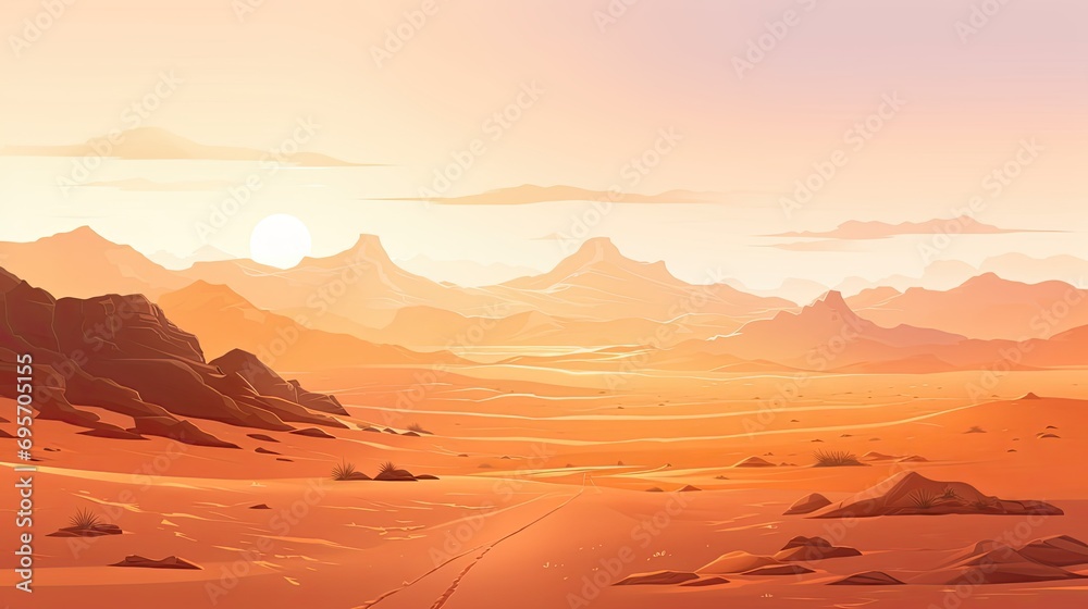 Naklejka premium Safari and travel to Africa extreme adventures