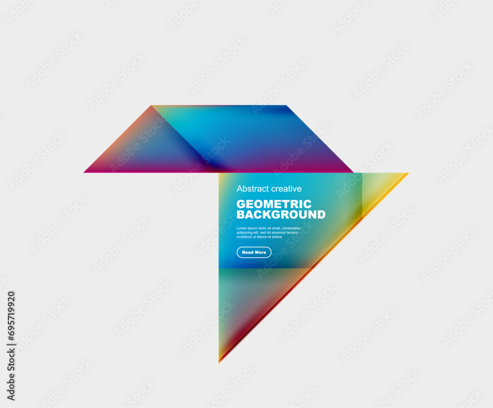 Gradient triangles vector abstract background Gradient triangles vector abstract background