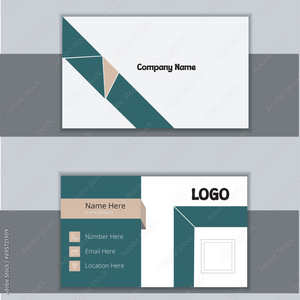 Professional creative business card design