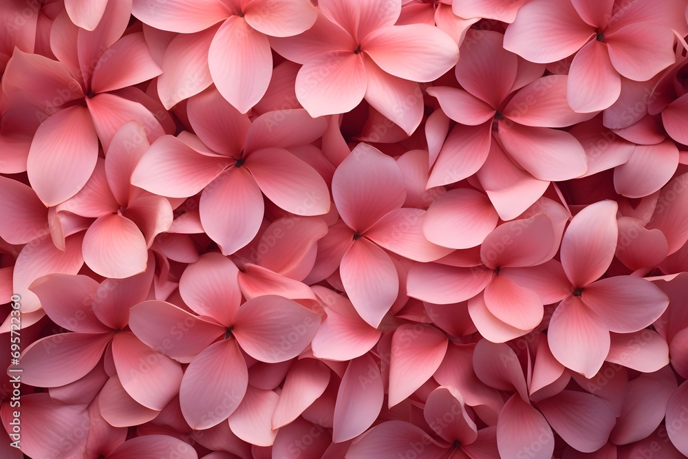 Pink flower petals