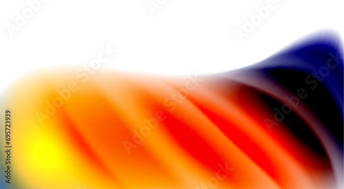 Color mixing liquid rainbow shape background