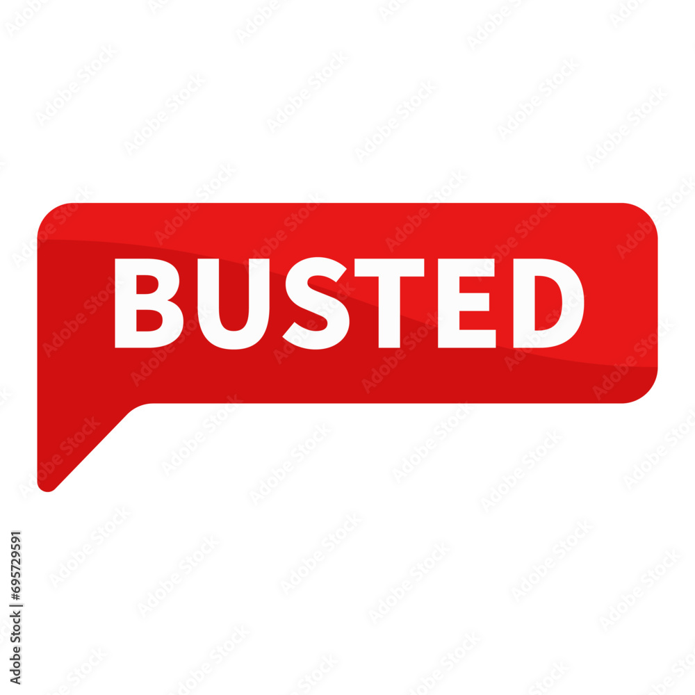 Busted In Red Rectangle Shape For Announcement Information Business Marketing Social Media
Busted In Red Rectangle Shape For Announcement Information Business Marketing Social Media
