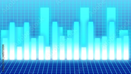 Business candle stick graph chart of stock market investment trading. Business Financial Graph Chart Diagram, stock market, digital business graph, 8K, 3D Render