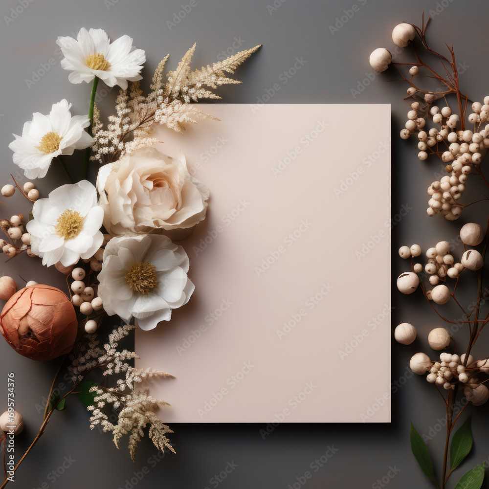 Wedding paper Mockup Wedding paper Mockup