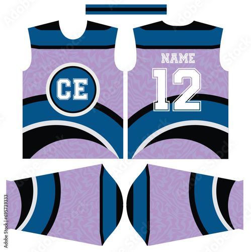 American hockey jersey design 