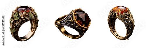 Mystical Stone Ring for Captivating Designs