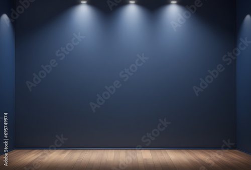 empty room with a spotlight background 