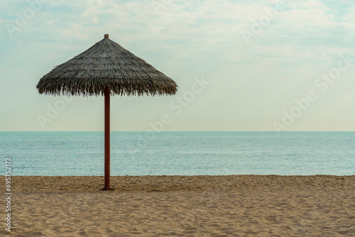 wakra, Qatar- December 17, 2023: Beautiful beaches in Qatar. Al wakrah beach wakra souq 
Doha Qatar photo