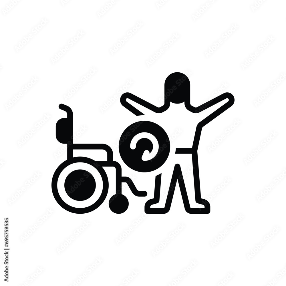 Black solid icon for recover Black solid icon for recover