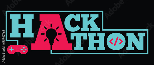 Hackathon or Information Technology Idea Competition or Coding Competition Logo
