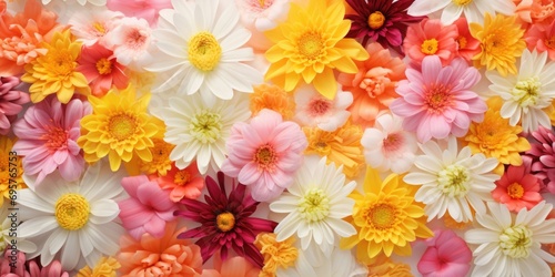 A close-up view of a bunch of flowers. Perfect for adding a touch of beauty to any project