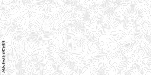 Abstract background with waves Geographic mountain relief. Abstract lines background. Contour maps. Vector illustration, Topo contour map on white background, Topographic contour lines. © MdLothfor