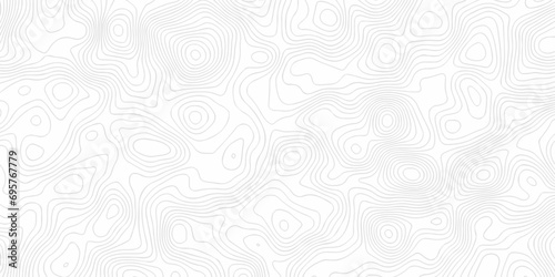 Abstract background with waves Geographic mountain relief. Abstract lines background. Contour maps. Vector illustration, Topo contour map on white background, Topographic contour lines.