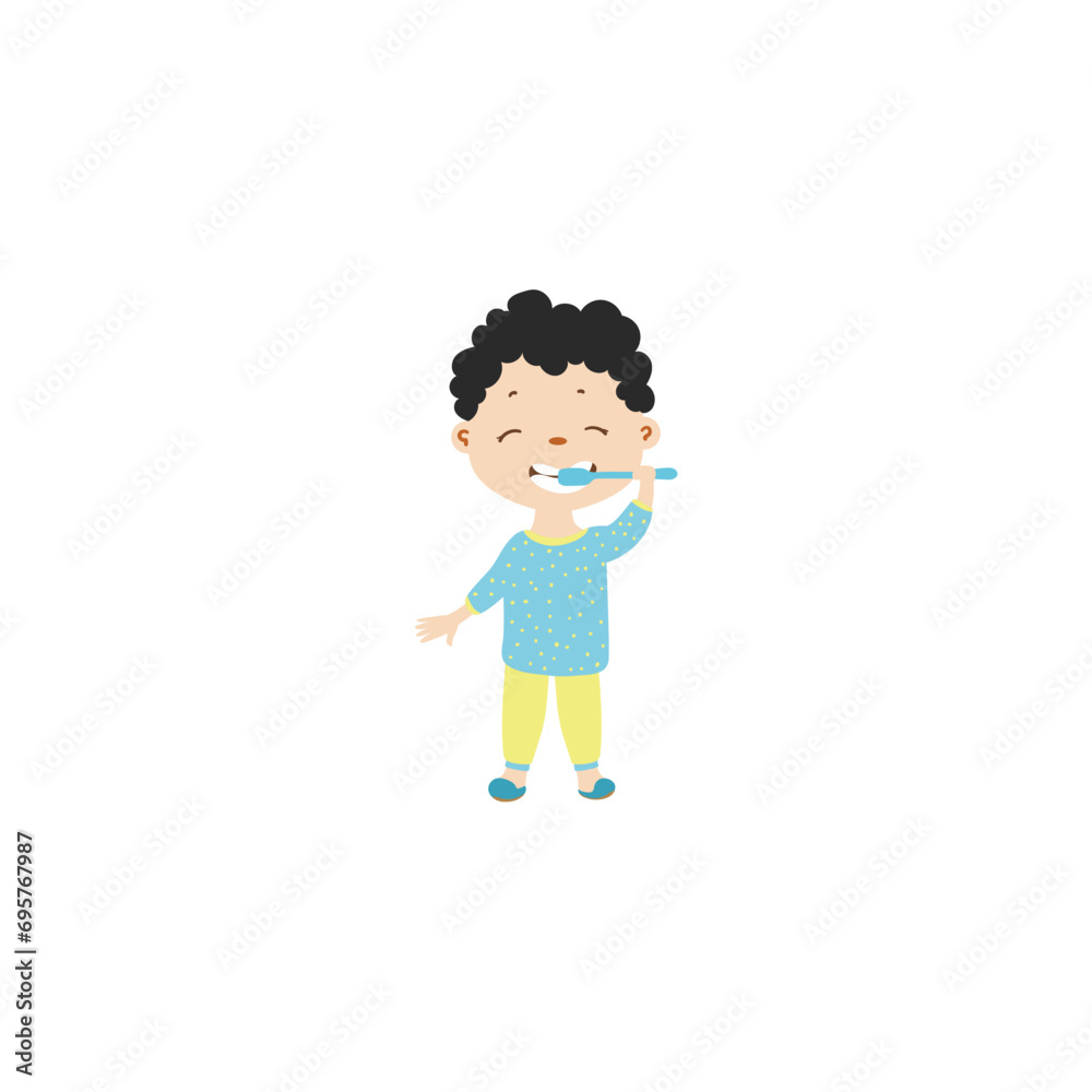 set of little boy playing vector poses game set of little boy playing vector poses game