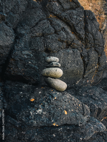Canvas Print zen stones