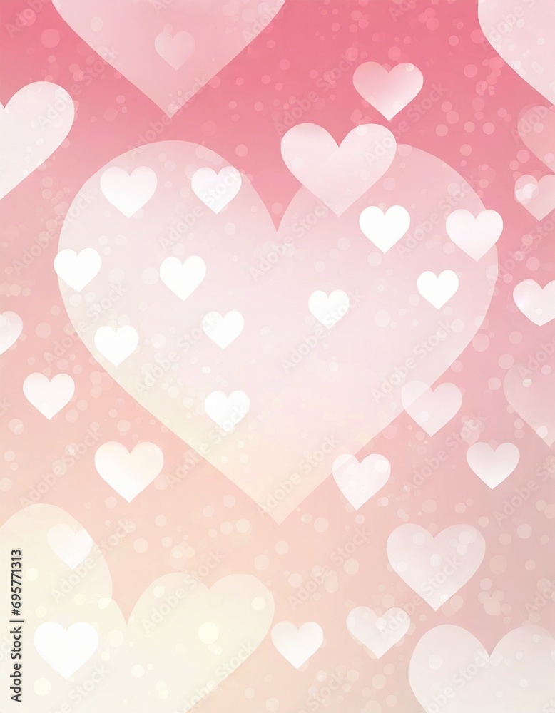 Background with Hearts