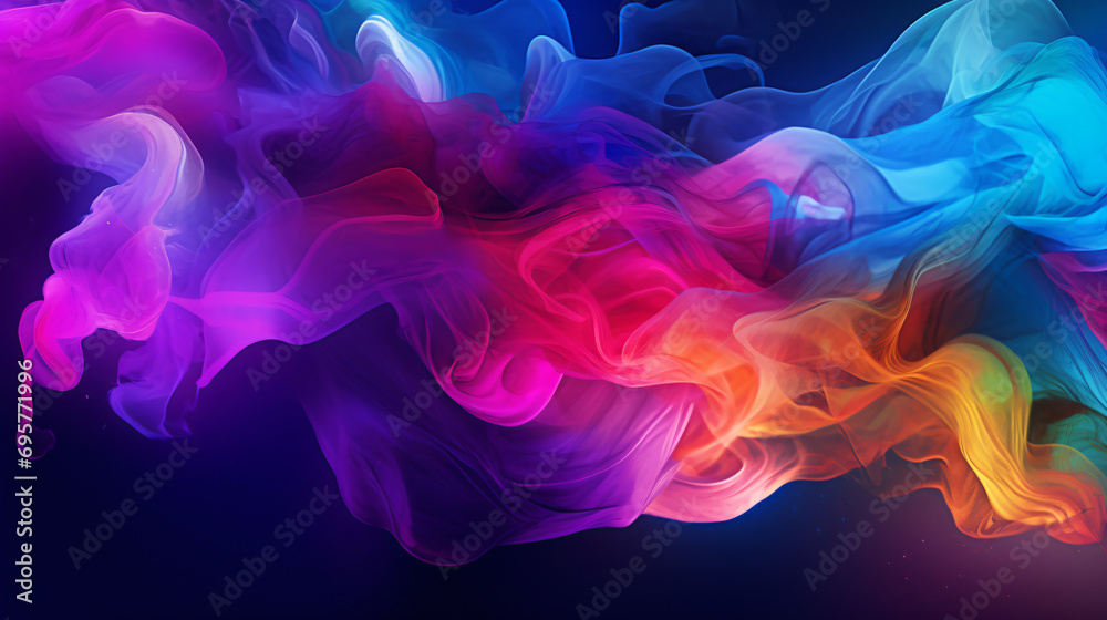 Abstract digital colorful background