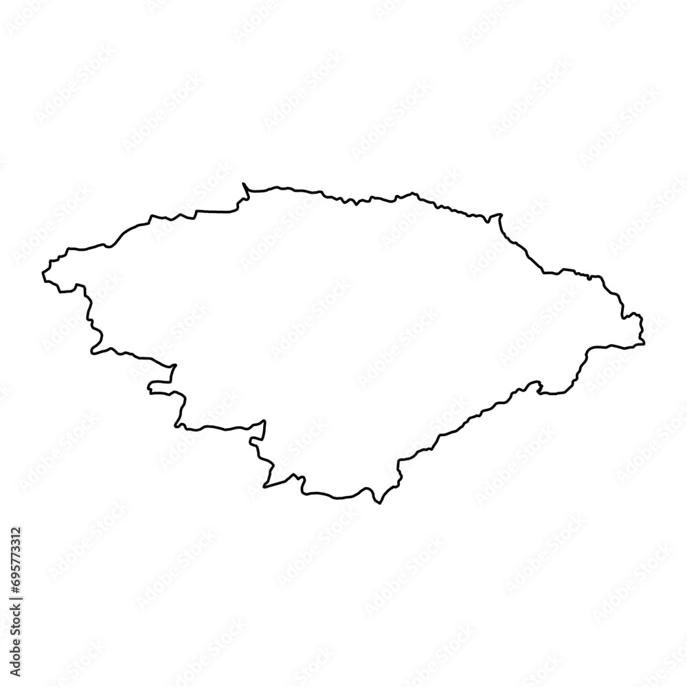 Issyk Kul region map, administrative division of Kyrgyzstan. Vector illustration. Issyk Kul region map, administrative division of Kyrgyzstan. Vector illustration.