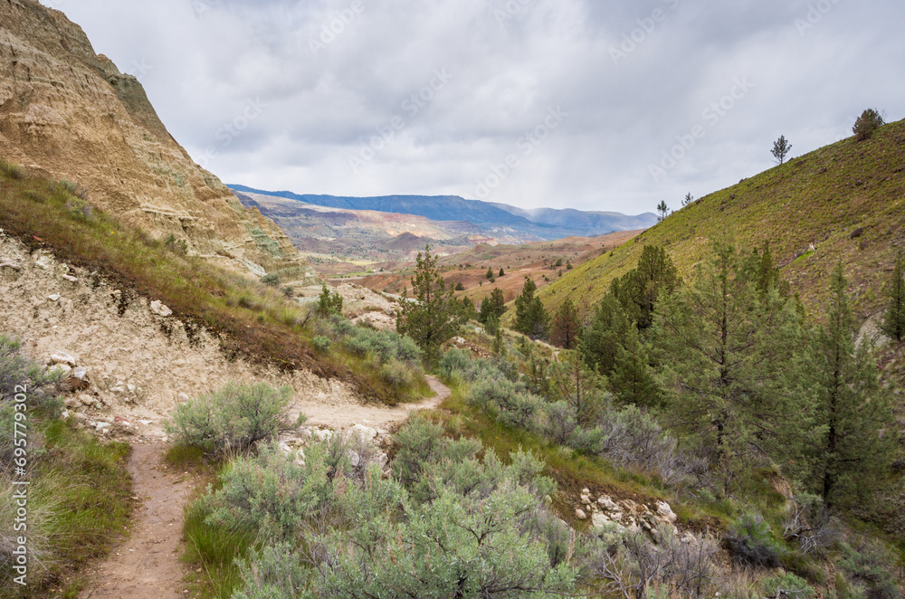 The Rugged Landscape of John Day Fossil Beds National Monument The Rugged Landscape of John Day Fossil Beds National Monument