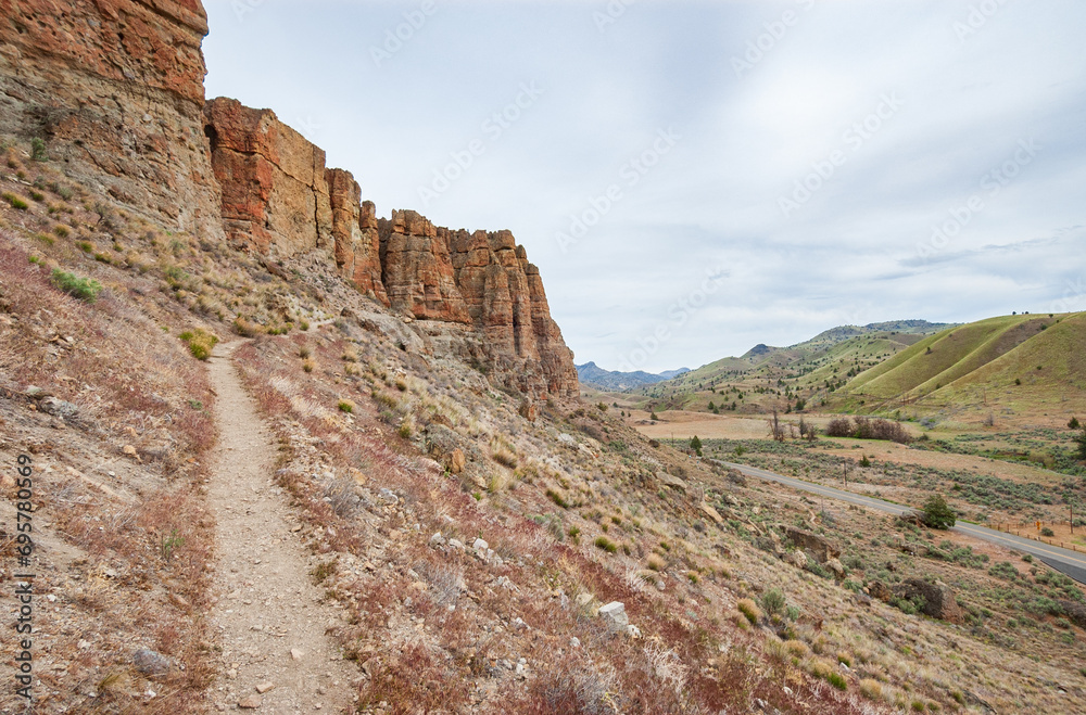 The Clarno Palisades Unit of John Day Fossil Beds National Monument