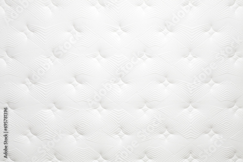 background of comfortable white mattress photo