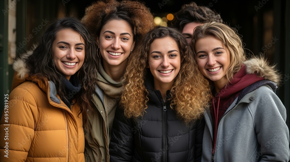 仲良し学生たちの青春