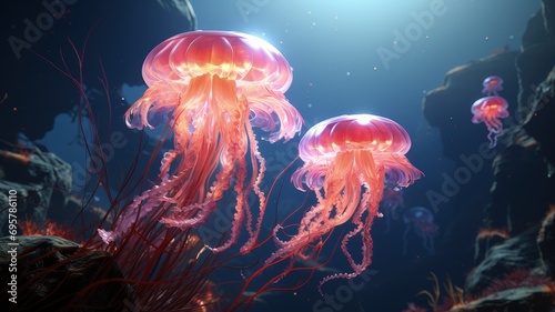 A Jellyfish animal