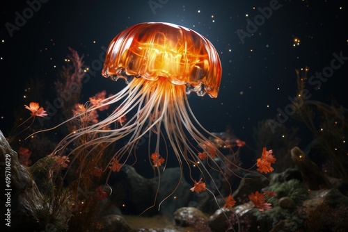 A Jellyfish animal