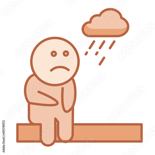 Loneliness Icon