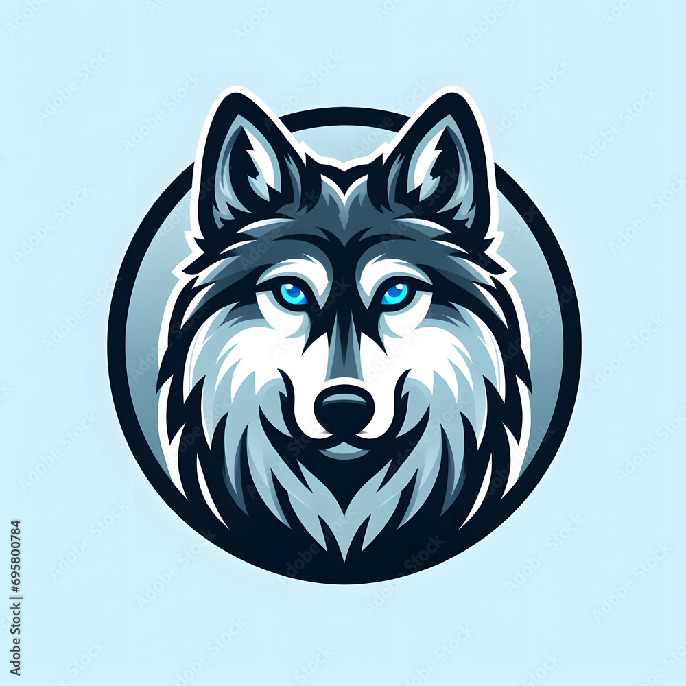 A Sophisticated and Elegant Wolf: The Logo that Combines High-Quality Craftsmanship and Modern Aesthetic A Sophisticated and Elegant Wolf: The Logo that Combines High-Quality Craftsmanship and Modern Aesthetic