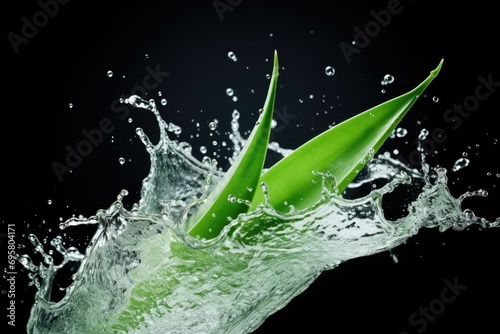 Refreshing Aloe Vera Gel Splash For A Rejuvenating Experience