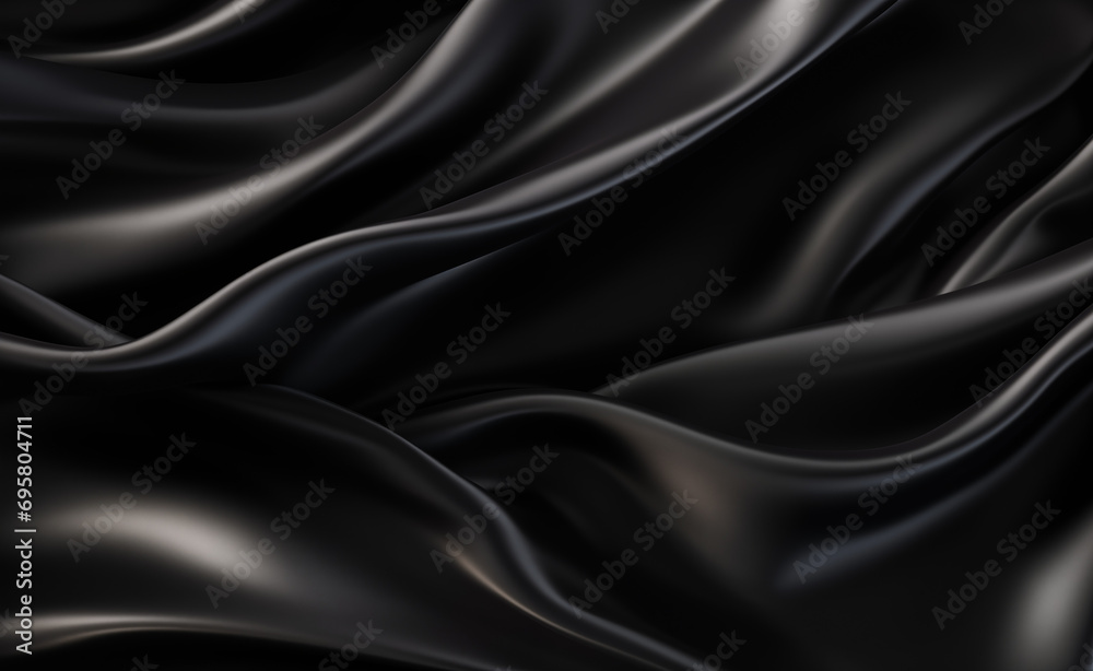 Fototapeta premium Abstract background luxury cloth or liquid wave or wavy folds of grunge silk texture satin velvet material.