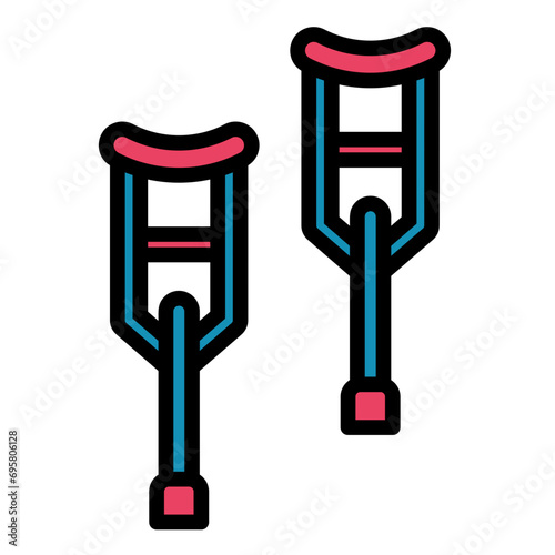 Crutches Icon
