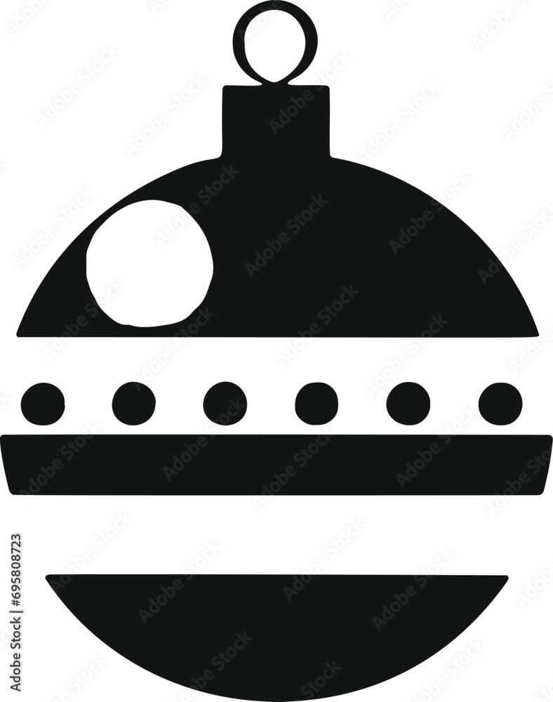 Stylish and Simple Christmas Balls Vector Collection for Sale Stylish and Simple Christmas Balls Vector Collection for Sale